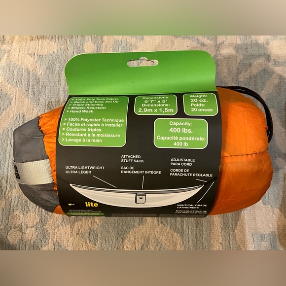 2 Firelite Outdoors Ultra Light Packable Hammock - Picture 2 of 3